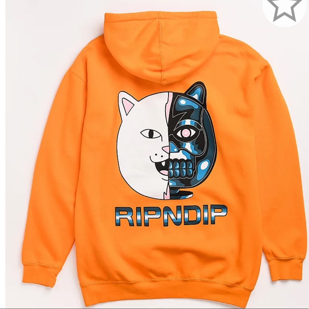 RIPNDIP Nerminator Orange Hoodie